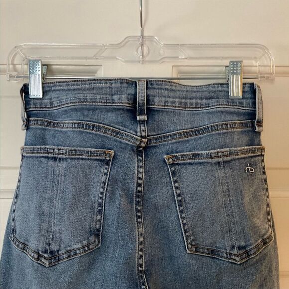 Rag & Bone Revolve Nina High Rise Ankle Skinny
Jeans in Horizon - Picture 10 of 16